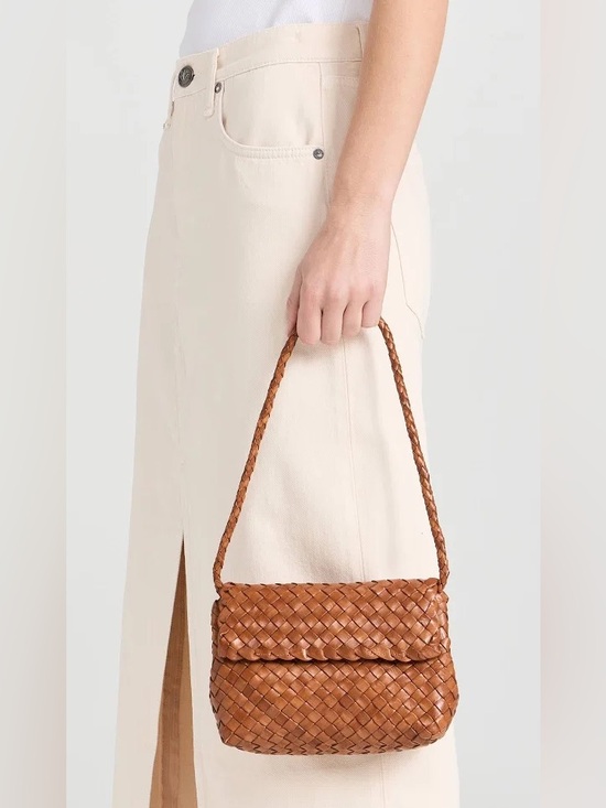 Loeffler Randall Handbags - Loeffler Randall Billie Woven Leather Shoulder Bag